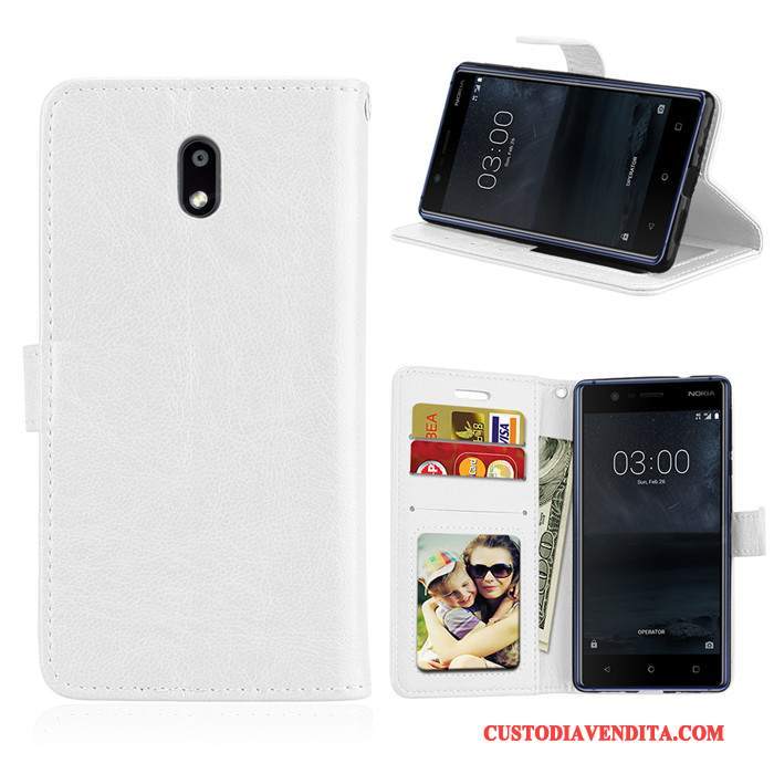 Custodia Nokia 2 Pelle Morbidotelefono, Cover Nokia 2 Protezione