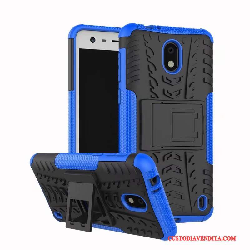 Custodia Nokia 2 Protezione Modello Tutto Incluso, Cover Nokia 2 Rosatelefono