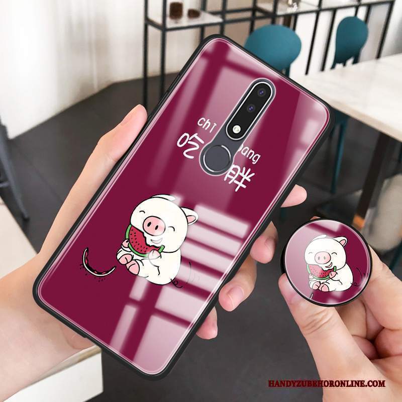 Custodia Nokia 3.1 Plus Cartone Animato Anti-caduta Difficile, Cover Nokia 3.1 Plus Silicone Morbido Tutto Incluso