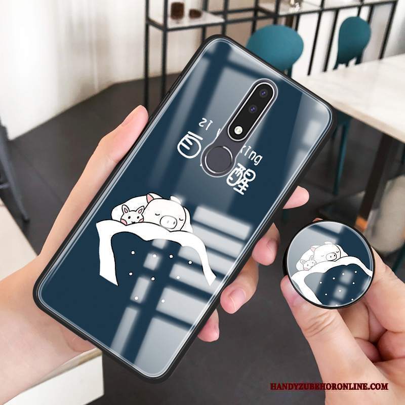 Custodia Nokia 3.1 Plus Cartone Animato Anti-caduta Difficile, Cover Nokia 3.1 Plus Silicone Morbido Tutto Incluso