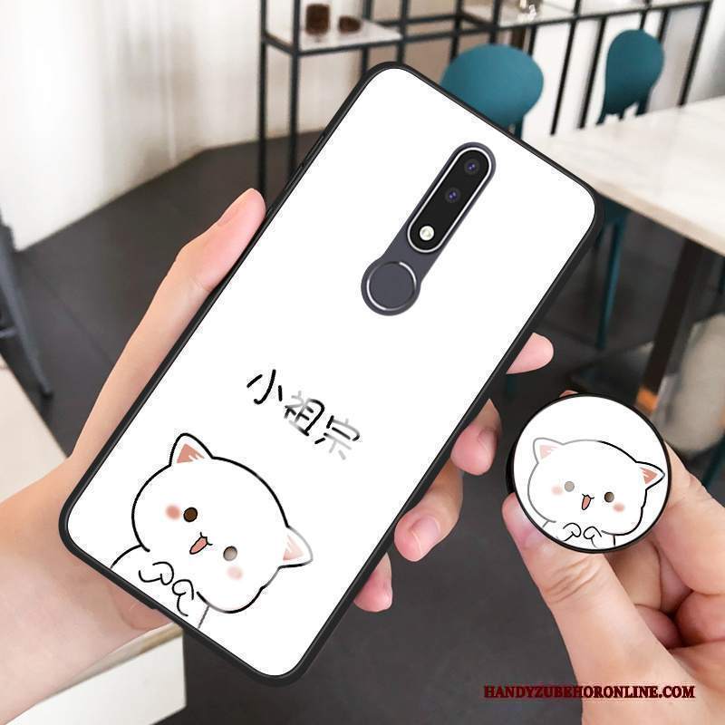 Custodia Nokia 3.1 Plus Cartone Animato Anti-caduta Difficile, Cover Nokia 3.1 Plus Silicone Morbido Tutto Incluso