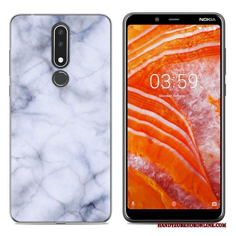 Custodia Nokia 3.1 Plus Colore Tutto Incluso Nuovo, Cover Nokia 3.1 Plus Cartone Animato Telefono Verde