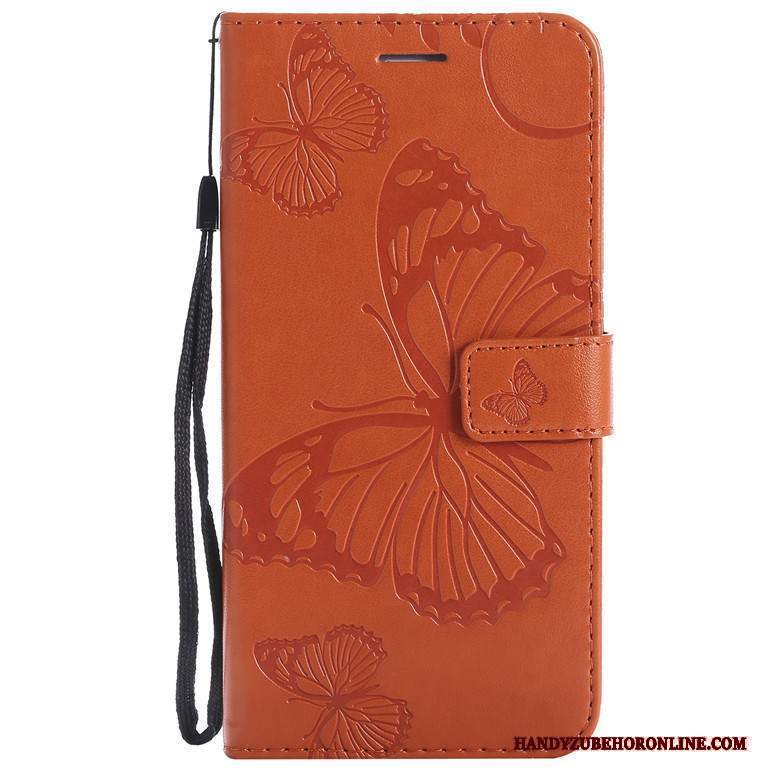 Custodia Nokia 3.1 Plus Pelle Giallotelefono, Cover Nokia 3.1 Plus Folio