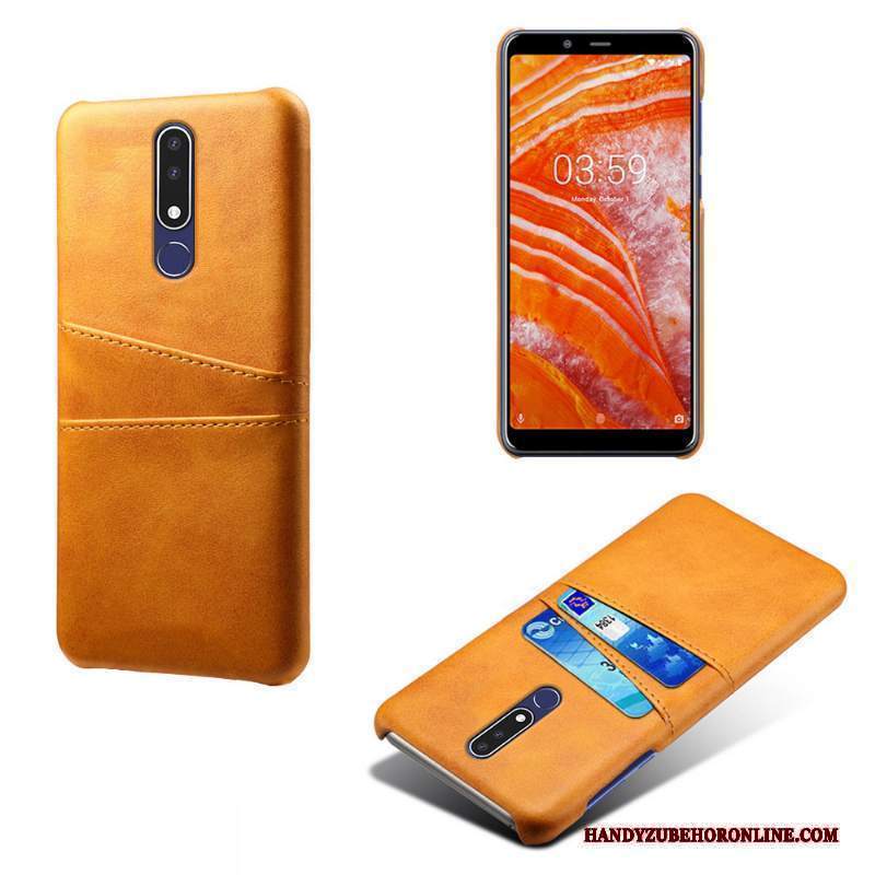 Custodia Nokia 3.1 Plus Protezione Telefono Verde, Cover Nokia 3.1 Plus Carta