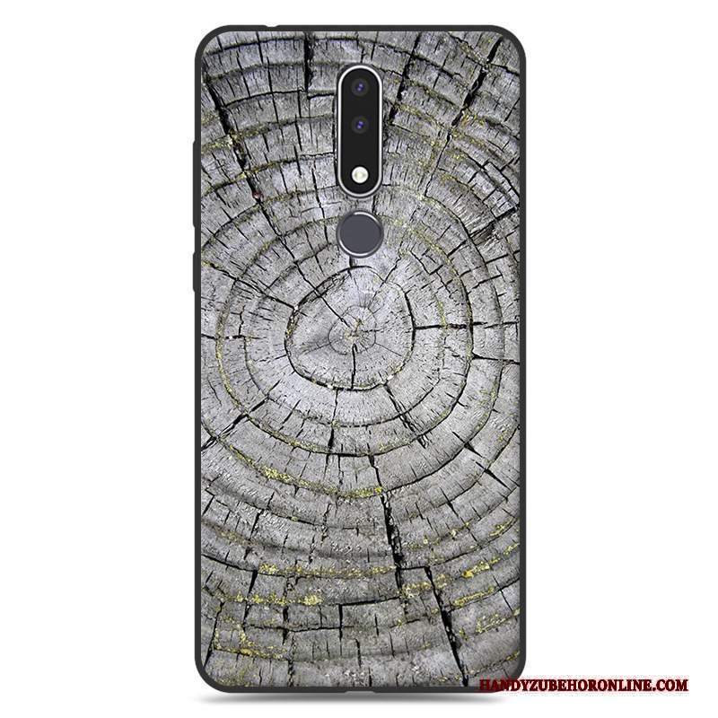 Custodia Nokia 3.1 Plus Silicone Morbido Di Personalità, Cover Nokia 3.1 Plus Protezione Telefono Anti-caduta