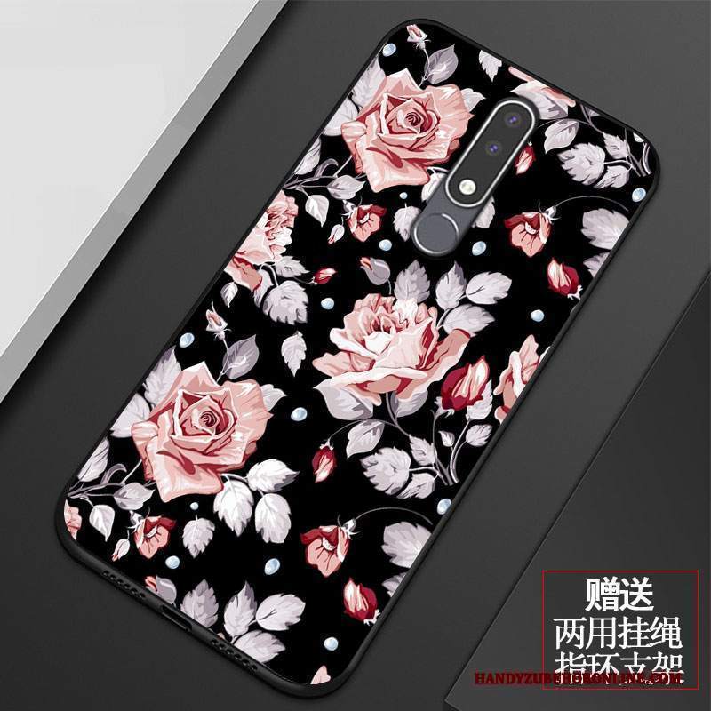 Custodia Nokia 3.1 Plus Silicone Piccola Tutto Incluso, Cover Nokia 3.1 Plus Protezione Fresco Arte