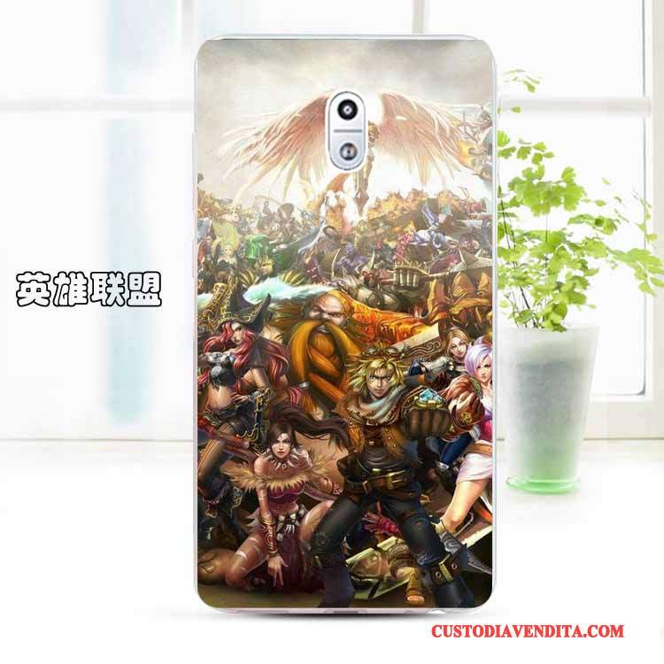 Custodia Nokia 3 Protezione Bianco Tendenza, Cover Nokia 3 Cartone Animato Personalizza Morbido