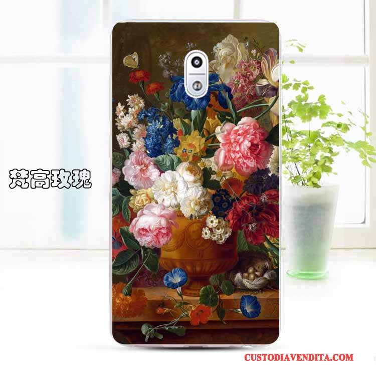 Custodia Nokia 3 Protezione Bianco Tendenza, Cover Nokia 3 Cartone Animato Personalizza Morbido