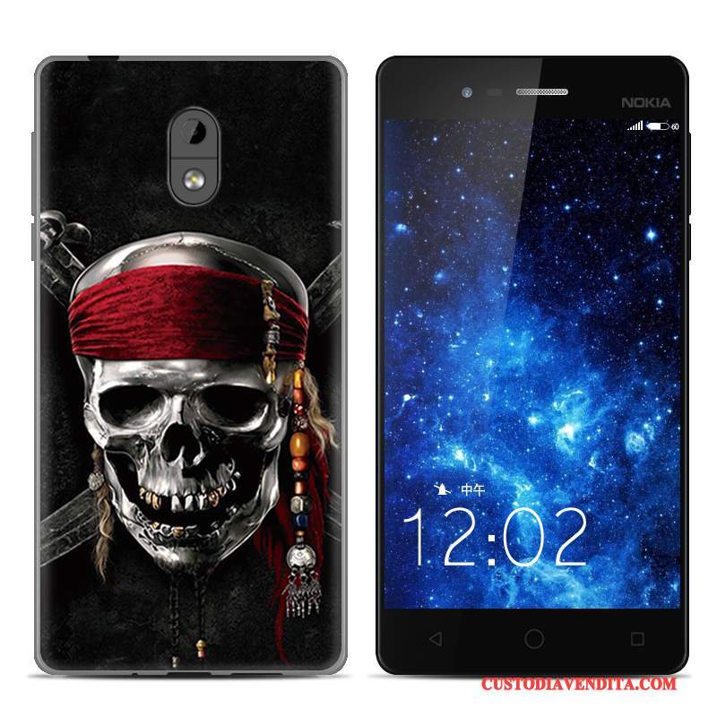 Custodia Nokia 3 Protezione Trasparente Tendenza, Cover Nokia 3 Creativo Leopardatetelefono