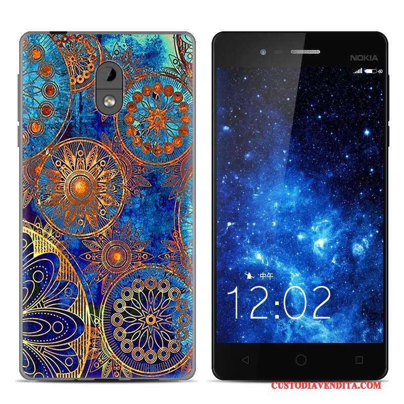 Custodia Nokia 3 Protezione Trasparente Tendenza, Cover Nokia 3 Creativo Leopardatetelefono