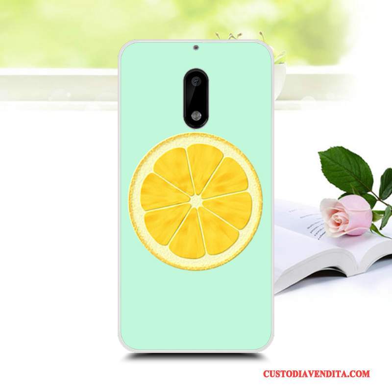 Custodia Nokia 3 Silicone Anti-caduta Giallo, Cover Nokia 3 Protezione Morbido Tutto Incluso