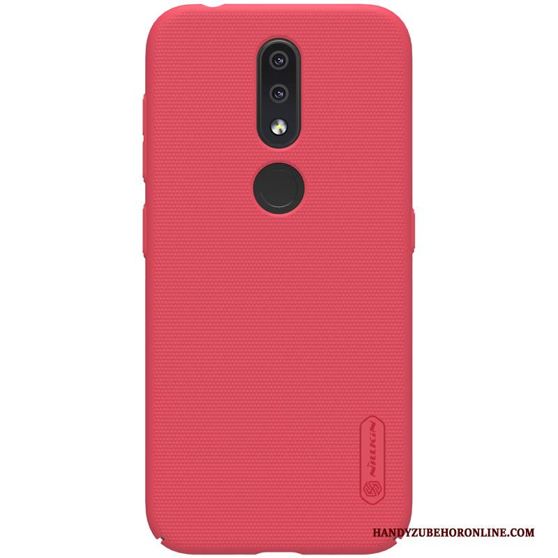 Custodia Nokia 4.2 Protezione Macchiati Difficile, Cover Nokia 4.2 Rosso Oro