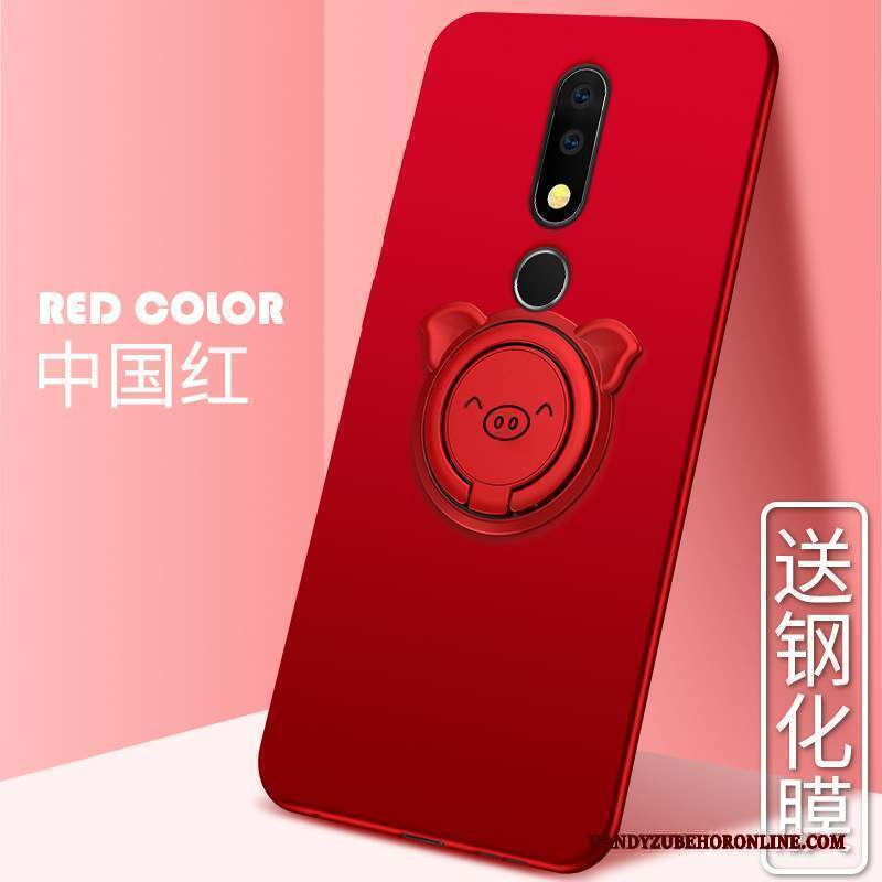 Custodia Nokia 5.1 Plus Silicone Morbido Tutto Incluso, Cover Nokia 5.1 Plus Protezione Nuovo Rosa