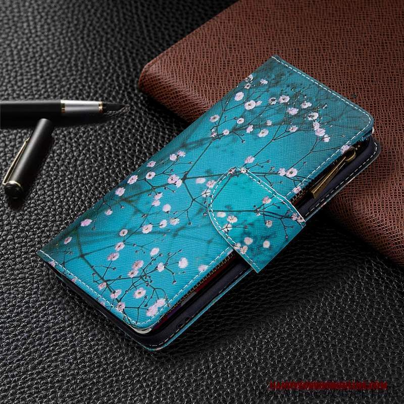 Custodia Nokia 5.3 Folio Porpora Ornamenti Appesi, Cover Nokia 5.3 Pelle Telefono Grande