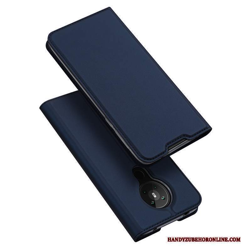 Custodia Nokia 5.3 Pelle Sottile Nero, Cover Nokia 5.3 Folio Semplicitelefono