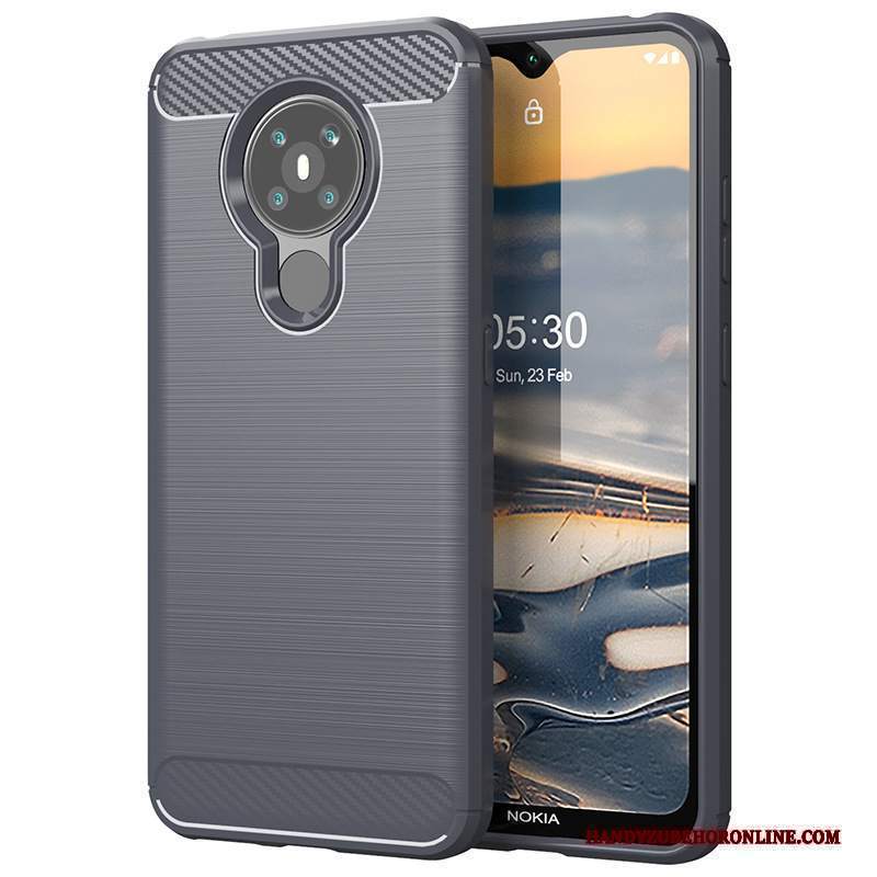 Custodia Nokia 5.3 Protezione Grigio, Cover Nokia 5.3