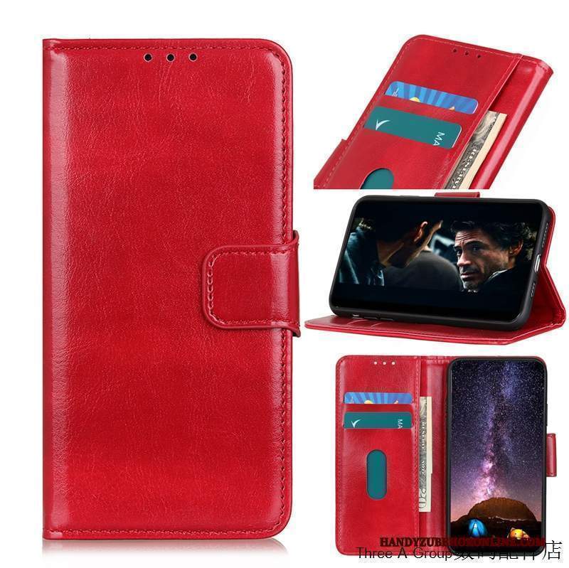 Custodia Nokia 5.3 Silicone Di Personalità Leggere, Cover Nokia 5.3 Pelle Rosso Anti-caduta