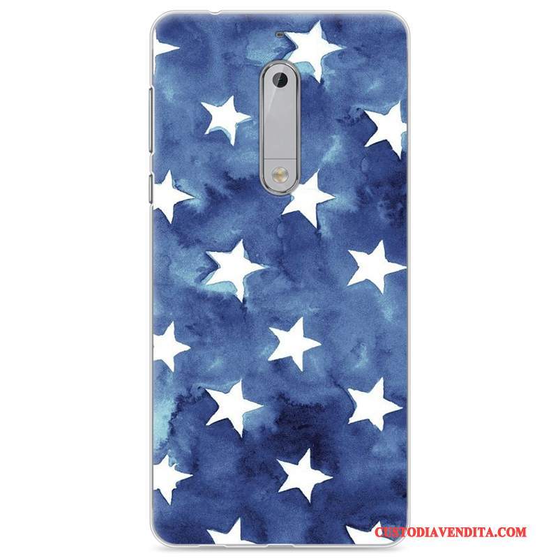 Custodia Nokia 5 Colore Tendenzatelefono, Cover Nokia 5 Protezione Blu Anti-caduta