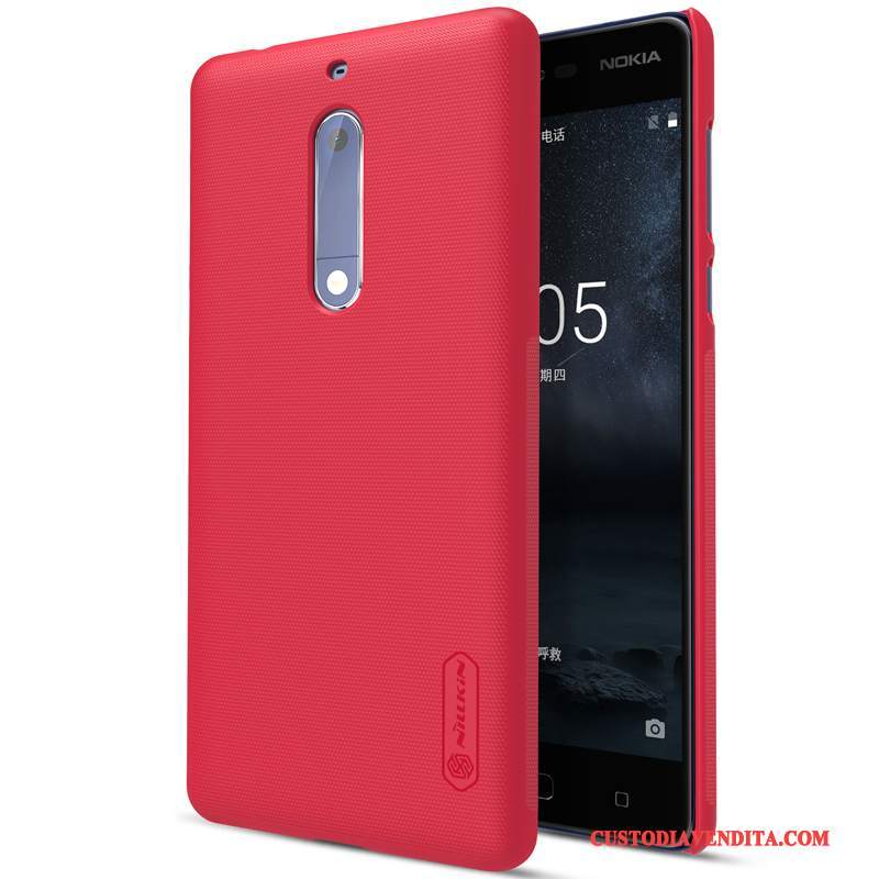 Custodia Nokia 5 Protezione Difficiletelefono, Cover Nokia 5 Bianco Macchiati