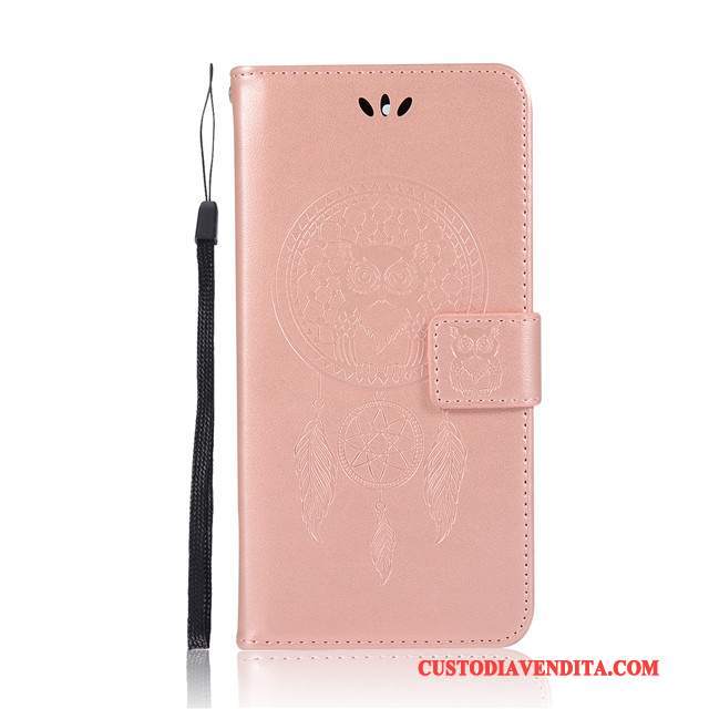 Custodia Nokia 5 Protezione Rosso Rosa, Cover Nokia 5 Modello Ornamenti Appesi