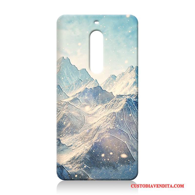 Custodia Nokia 5 Silicone Anti-caduta Tutto Incluso, Cover Nokia 5 Goffratura Morbidotelefono