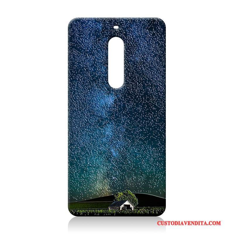 Custodia Nokia 5 Silicone Anti-caduta Tutto Incluso, Cover Nokia 5 Goffratura Morbidotelefono