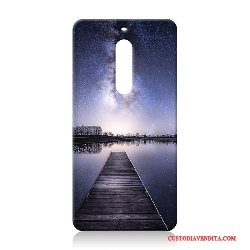 Custodia Nokia 5 Silicone Anti-caduta Tutto Incluso, Cover Nokia 5 Goffratura Morbidotelefono