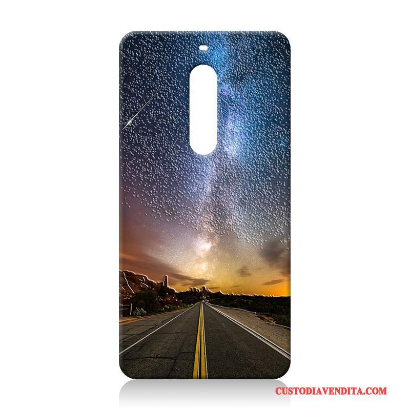 Custodia Nokia 5 Silicone Anti-caduta Tutto Incluso, Cover Nokia 5 Goffratura Morbidotelefono