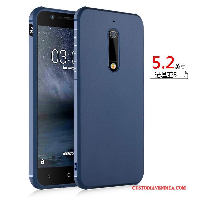 Custodia Nokia 5 Silicone Morbido Tutto Incluso, Cover Nokia 5 Protezione Macchiatitelefono