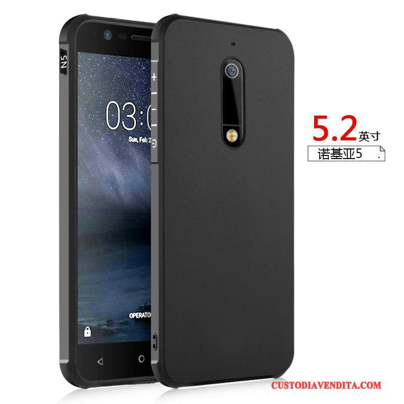 Custodia Nokia 5 Silicone Morbido Tutto Incluso, Cover Nokia 5 Protezione Macchiatitelefono