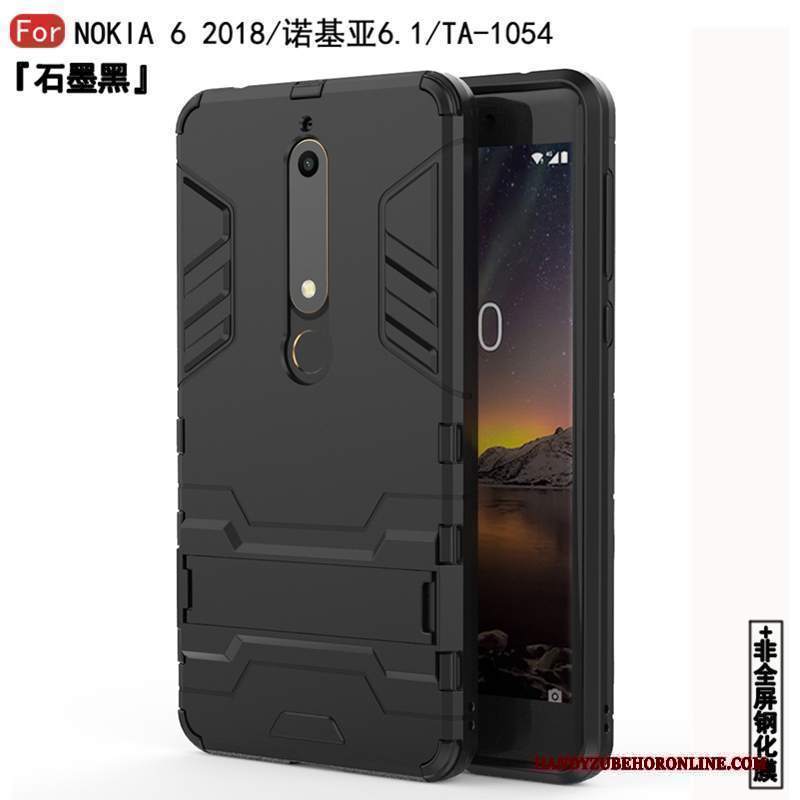 Custodia Nokia 6.1 Creativo Telefono Morbido, Cover Nokia 6.1 Protezione Difficile Tutto Incluso