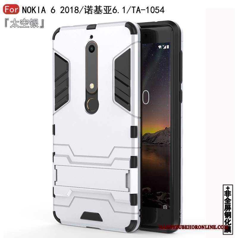 Custodia Nokia 6.1 Creativo Telefono Morbido, Cover Nokia 6.1 Protezione Difficile Tutto Incluso