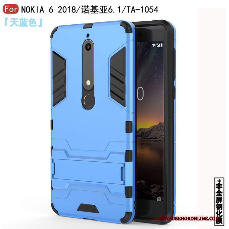 Custodia Nokia 6.1 Creativo Telefono Morbido, Cover Nokia 6.1 Protezione Difficile Tutto Incluso