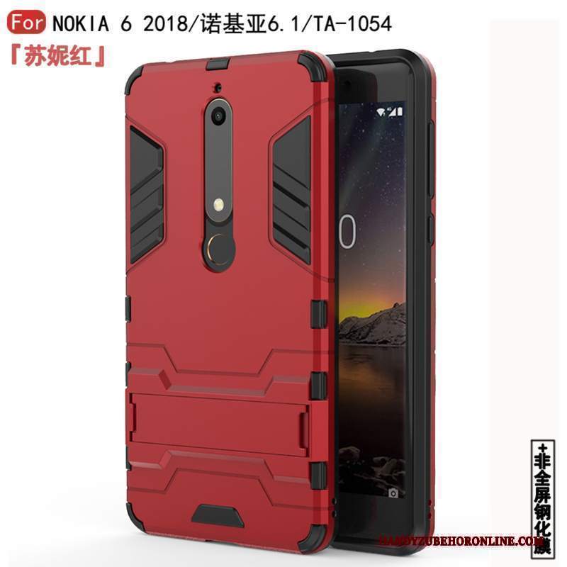 Custodia Nokia 6.1 Creativo Telefono Morbido, Cover Nokia 6.1 Protezione Difficile Tutto Incluso