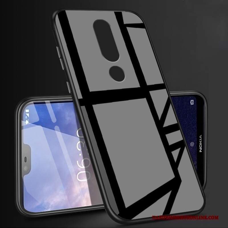 Custodia Nokia 6.1 Moda Vetro Tutto Incluso, Cover Nokia 6.1 Protezione Semplicitelefono