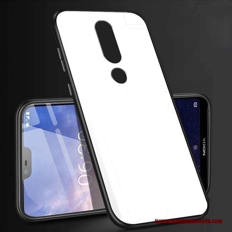 Custodia Nokia 6.1 Moda Vetro Tutto Incluso, Cover Nokia 6.1 Protezione Semplicitelefono