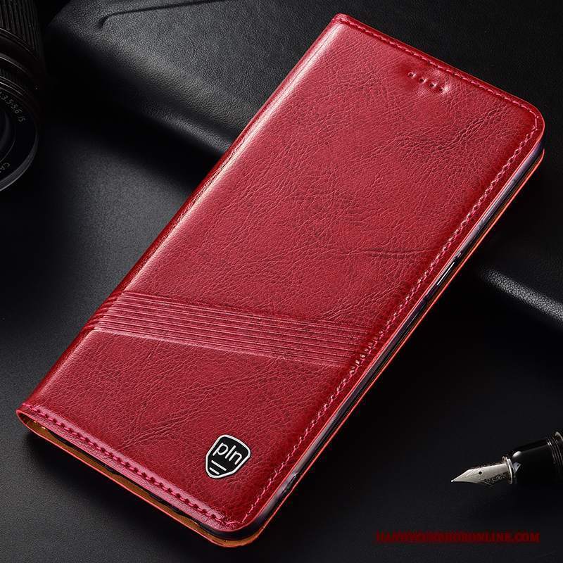 Custodia Nokia 6.2 Folio Rosso Tutto Incluso, Cover Nokia 6.2 Pelle Telefono