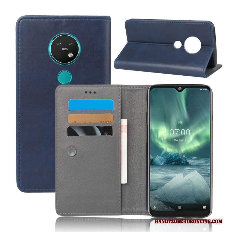 Custodia Nokia 6.2 Pelle Tutto Incluso Giallo, Cover Nokia 6.2 Protezione Cartatelefono