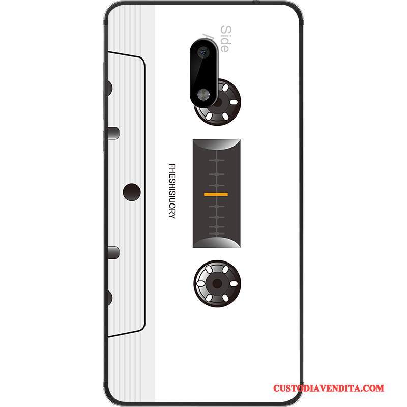 Custodia Nokia 6 Cartone Animato Tutto Inclusotelefono, Cover Nokia 6 Protezione Bianco Tendenza