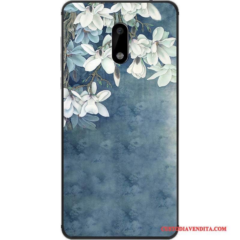 Custodia Nokia 6 Cartone Animato Tutto Inclusotelefono, Cover Nokia 6 Protezione Bianco Tendenza