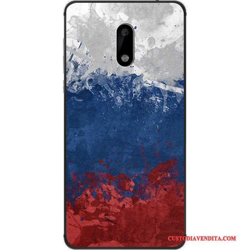 Custodia Nokia 6 Cartone Animato Tutto Inclusotelefono, Cover Nokia 6 Protezione Bianco Tendenza