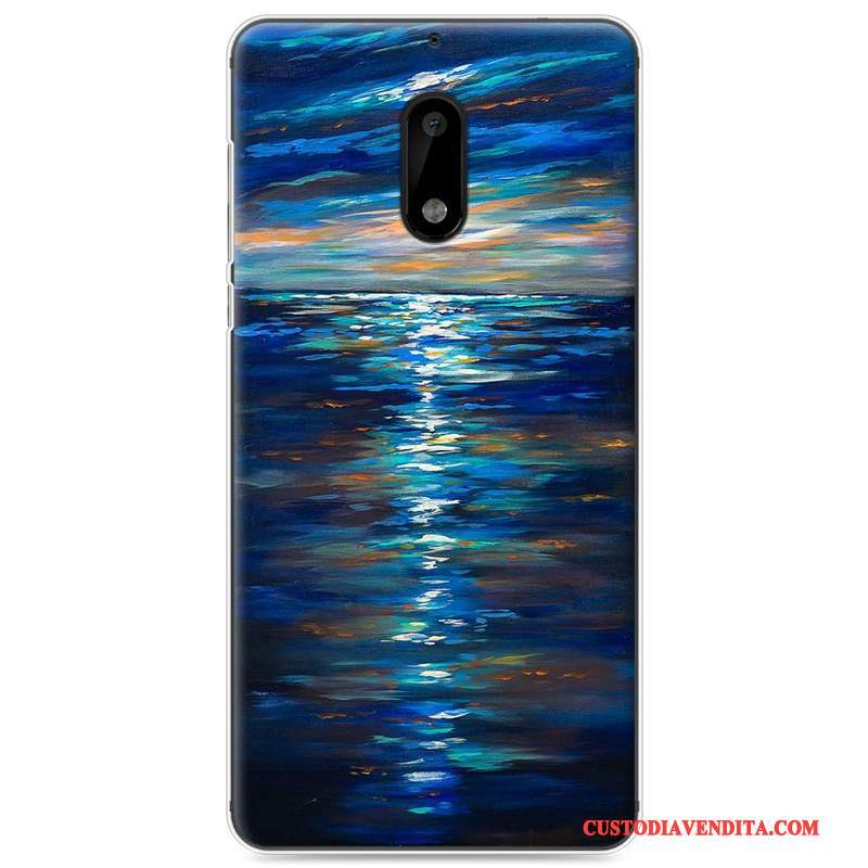 Custodia Nokia 6 Colore Telefono Tendenza, Cover Nokia 6 Protezione Anti-caduta Morbido