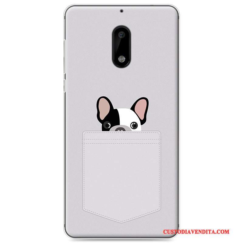 Custodia Nokia 6 Colore Telefono Tendenza, Cover Nokia 6 Protezione Anti-caduta Morbido