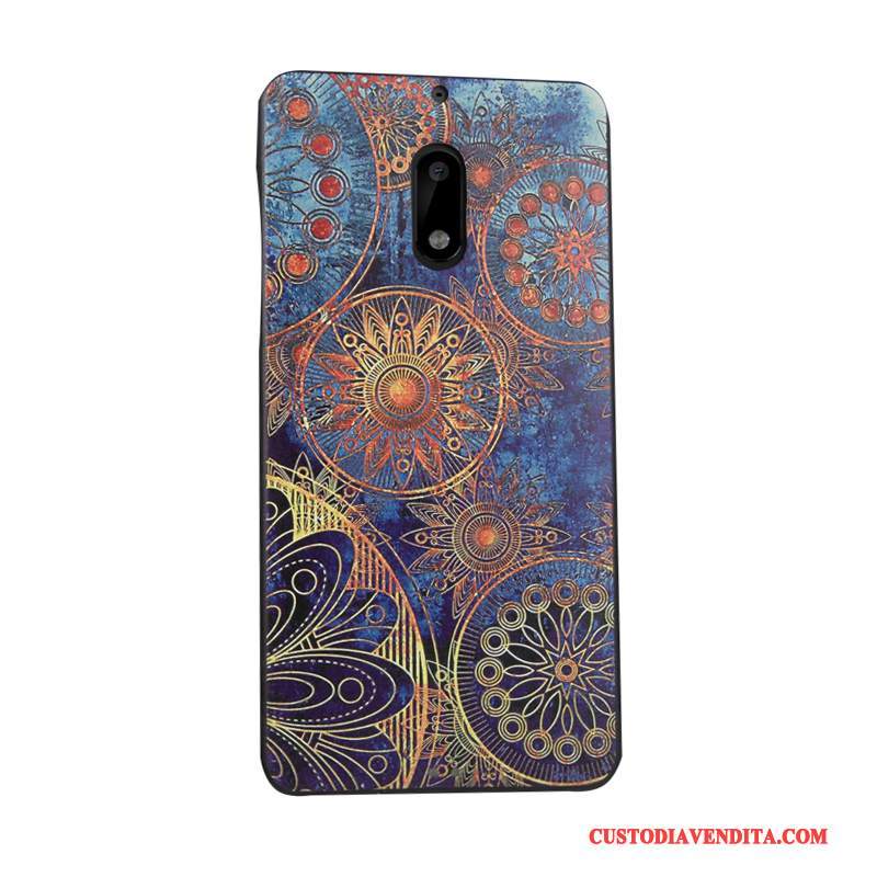 Custodia Nokia 6 Colore Tendenzatelefono, Cover Nokia 6 Colore Morbido Affari