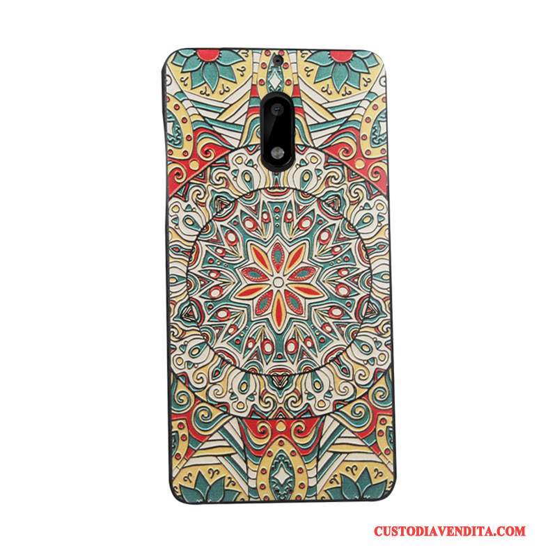 Custodia Nokia 6 Colore Tendenzatelefono, Cover Nokia 6 Colore Morbido Affari