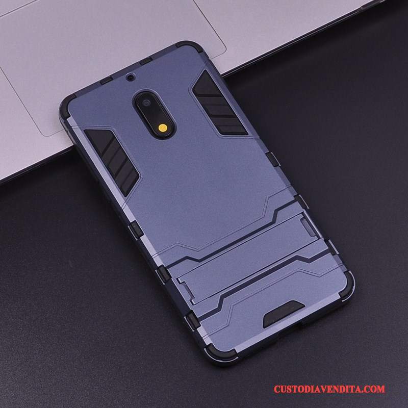 Custodia Nokia 6 Creativo Ring Supporto, Cover Nokia 6 Protezione Di Personalitàtelefono