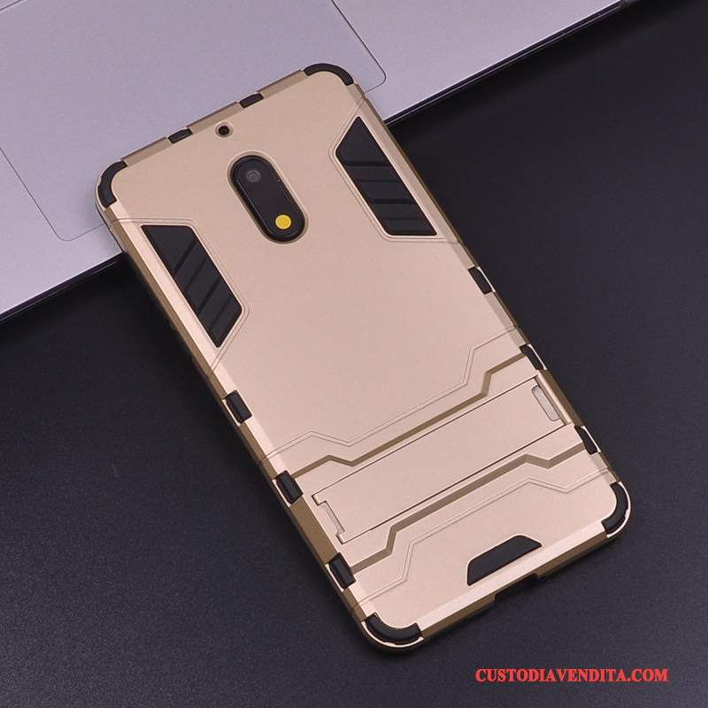 Custodia Nokia 6 Creativo Ring Supporto, Cover Nokia 6 Protezione Di Personalitàtelefono