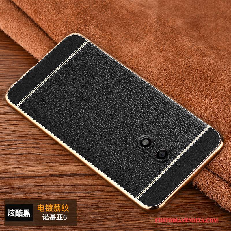 Custodia Nokia 6 Pelle Tendenzatelefono, Cover Nokia 6 Colore Anti-caduta Di Personalità