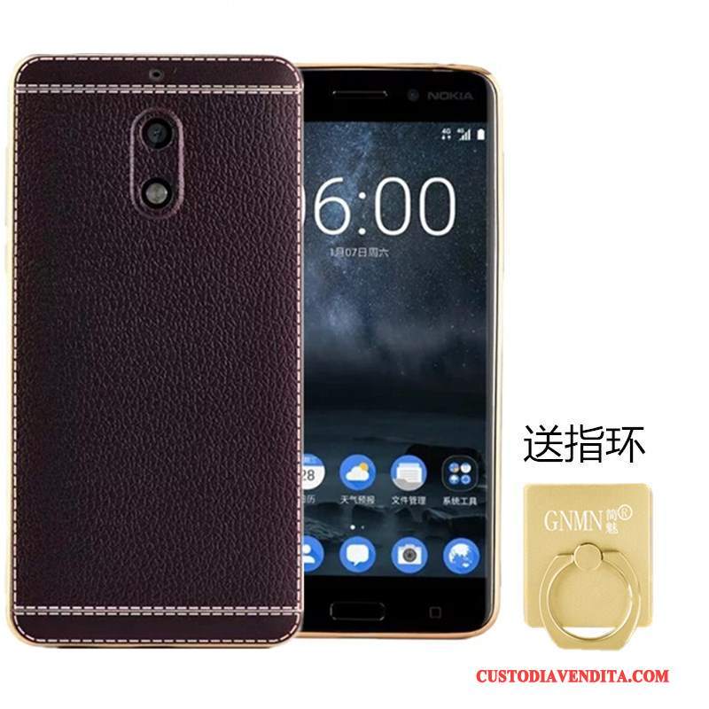 Custodia Nokia 6 Protezione Modellotelefono, Cover Nokia 6 Pelle Morbido