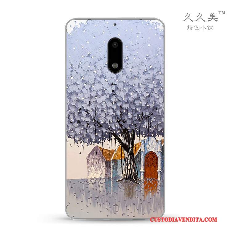 Custodia Nokia 6 Protezione Piccola Fresco, Cover Nokia 6 Colore Anti-cadutatelefono